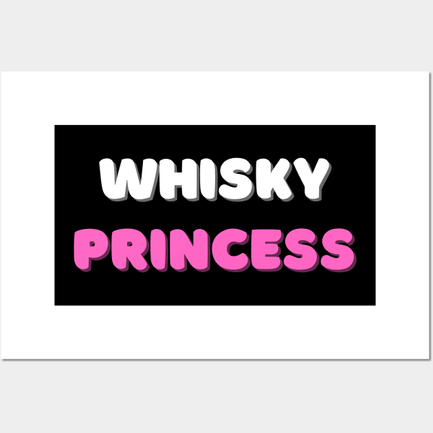 Whisky Princess Wall Art by MaltyShirts